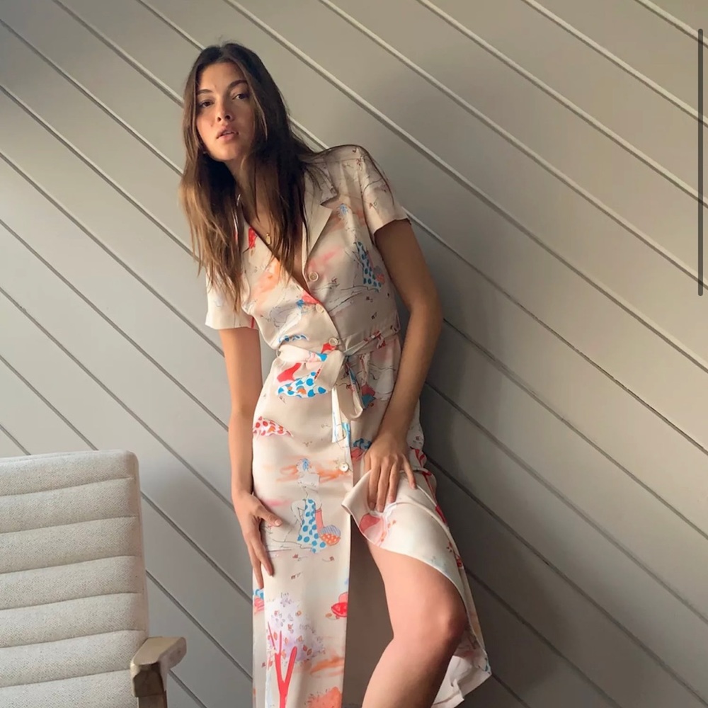 Aritzia Wilfred Shirt Dress Woman